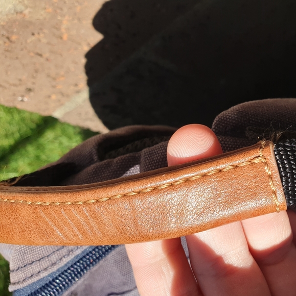 Fossil faded Black Denim Backpack - Picture 6 of 16